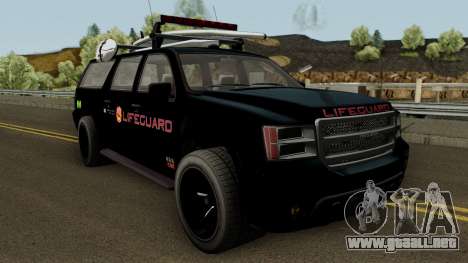 Lifeguard Granger GTA 5 para GTA San Andreas