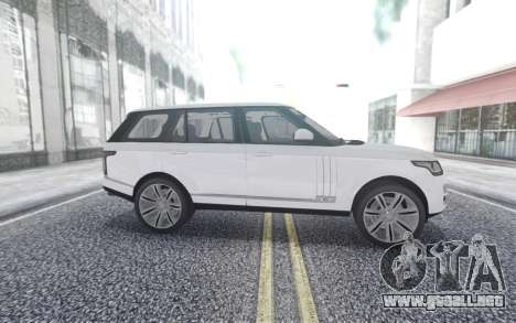 Range Rover Sport SE para GTA San Andreas