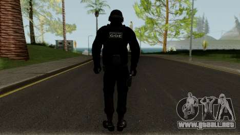 Skin Policia Civil: GOE para GTA San Andreas