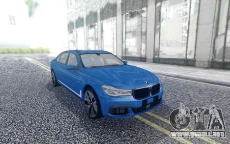 BMW M760Li para GTA San Andreas