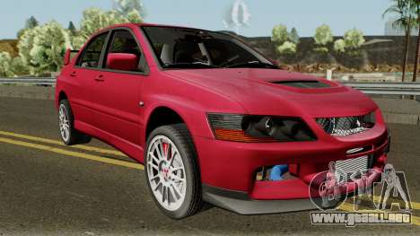 Mitsubishi Lancer Evolution IX Stock para GTA San Andreas