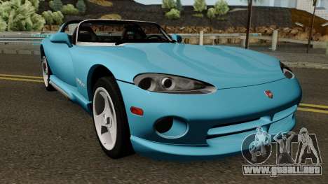 Dodge Viper GTS ACR 1999 para GTA San Andreas