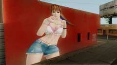 Kasumi Mural para GTA San Andreas