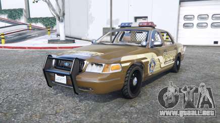 Ford Crown Victoria Sheriff pack [add-on] para GTA 5