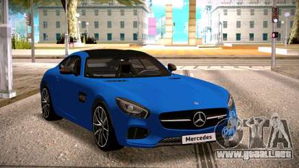 Mercedes-Benz GTS Blue para GTA San Andreas
