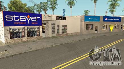 New Sports Stores para GTA San Andreas