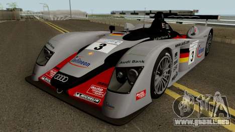 Audi R8 LMP900 2002 para GTA San Andreas