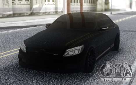Mercedes-Benz C63S para GTA San Andreas