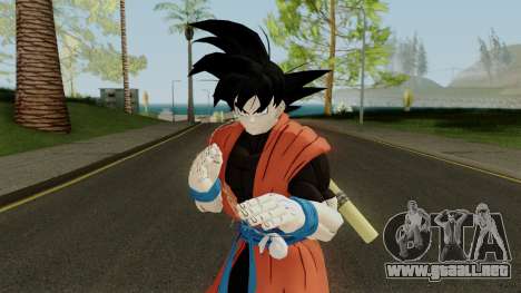 Goku Xeno (Dragon Ball Heroes) from DBXV2 para GTA San Andreas
