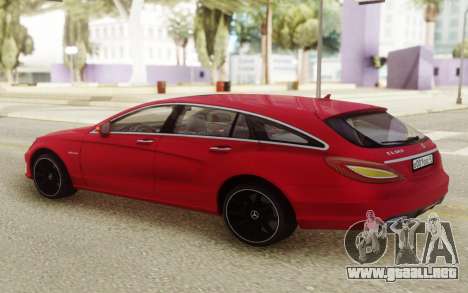 Mercedes-Benz CLS63 AMG para GTA San Andreas