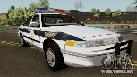 Ford Sheriff Arklay Country Mountains para GTA San Andreas