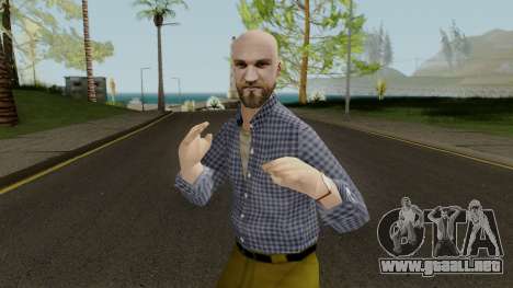 Bald Head Male para GTA San Andreas