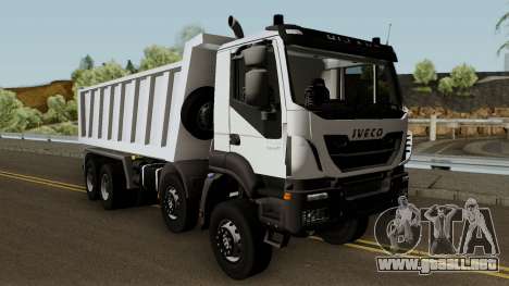Iveco Trakker Dumper 10x4 para GTA San Andreas