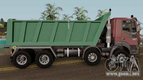 Iveco Trakker Dumper 8x4 para GTA San Andreas