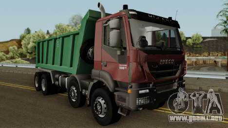 Iveco Trakker Dumper 8x4 para GTA San Andreas