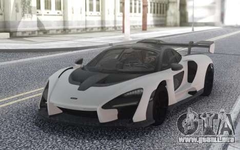 McLaren Senna 2019 para GTA San Andreas