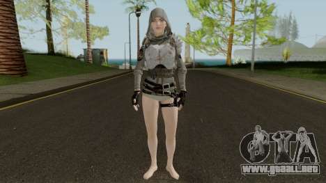 PUBGSkin 4 Skin Female ByLucienGTA para GTA San Andreas