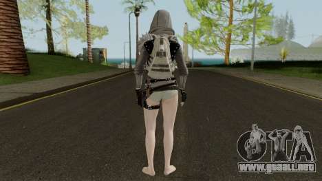 PUBGSkin 4 Skin Female ByLucienGTA para GTA San Andreas