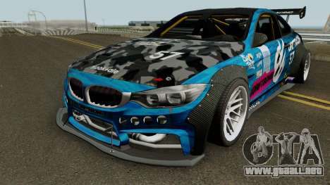 BMW M4 F82 Storm para GTA San Andreas