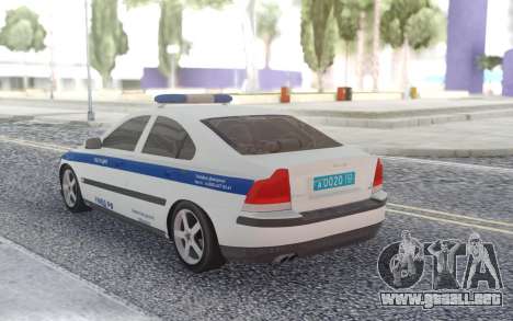 Volvo S60 Police para GTA San Andreas