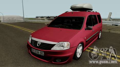 Dacia Logan MCV Facelift 2010 para GTA San Andreas