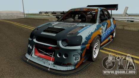 Subaru Impreza WRX STi Series II Time Attac 2003 para GTA San Andreas