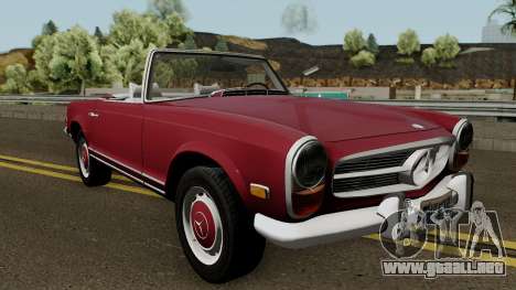 Mercedes-Benz 280SL W113 1970 (US-Spec) para GTA San Andreas