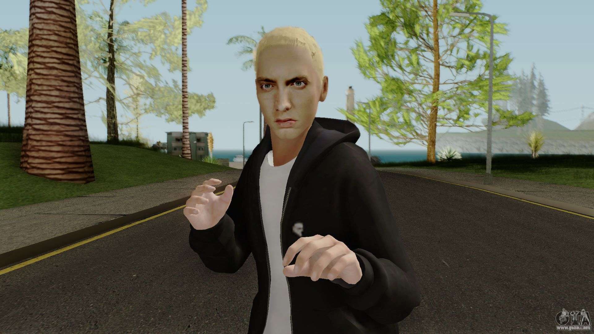Eminem Skin V2 Para Gta San Andreas