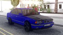 BMW M5 E34 Blue para GTA San Andreas