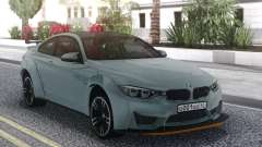 BMW M4 Grey para GTA San Andreas