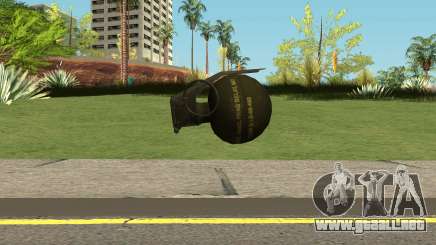 Grenade HQ (With HD Original Icons) para GTA San Andreas