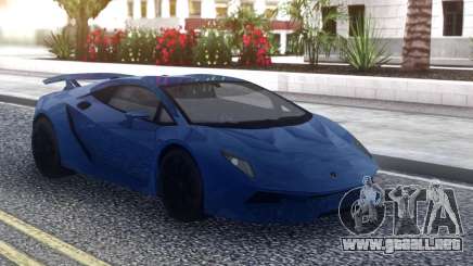 Lamborghini Sesto Elemento Blue para GTA San Andreas