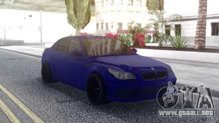 BMW M5 E60 Blue para GTA San Andreas