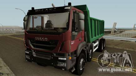 Iveco Trakker Dumper 8x4 para GTA San Andreas
