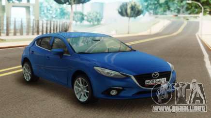 Mazda 3 Blue para GTA San Andreas