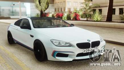 BMW M6 Coupe White para GTA San Andreas