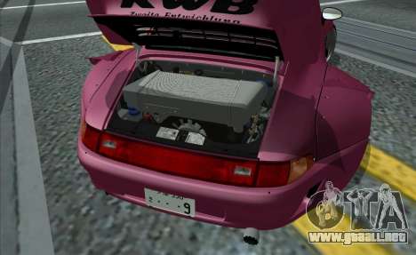 Porsche 993 RWB ROTANA para GTA San Andreas