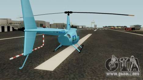 Helicoptero R44 Rave para GTA San Andreas