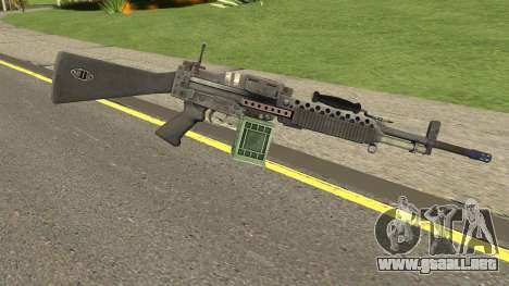Bad Company 2 Vietnam Stoner 63A para GTA San Andreas