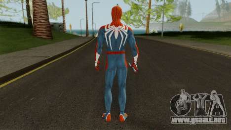 Spider-Man PS4 Standart Skin para GTA San Andreas