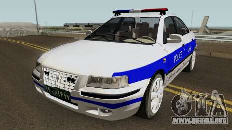 IKCO Samand Police LX v3 para GTA San Andreas