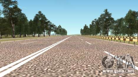 Carretera HD GTA Penal de Rusia para GTA San Andreas
