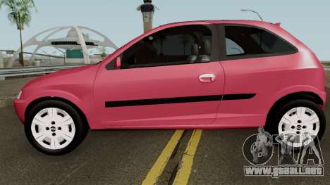 Chevrolet Celta With Paint Jobs para GTA San Andreas