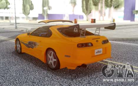1994 Toyota Supra MK IV Fast Furious para GTA San Andreas