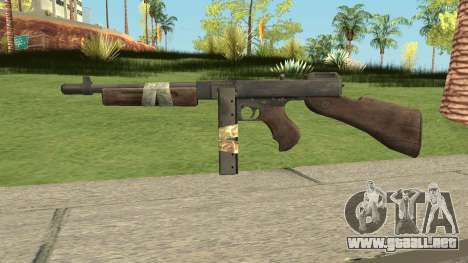 Bad Company 2 Vietnam Thompson M1928 para GTA San Andreas