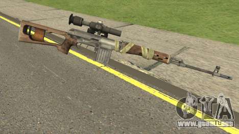 Bad Company 2 Vietnam NDM Sniper para GTA San Andreas