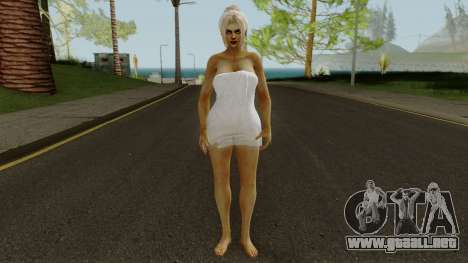 Rachael DoA Bath Towel para GTA San Andreas