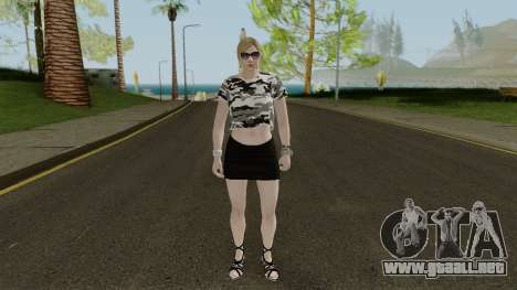 GTA Online Female Skin With Normal Map para GTA San Andreas