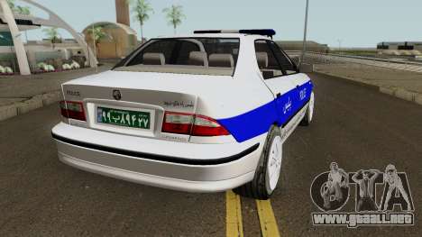IKCO Samand Police LX-v2 para GTA San Andreas