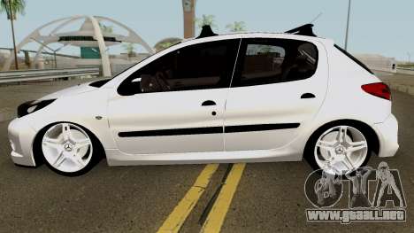 Peugeot 206 2012 para GTA San Andreas